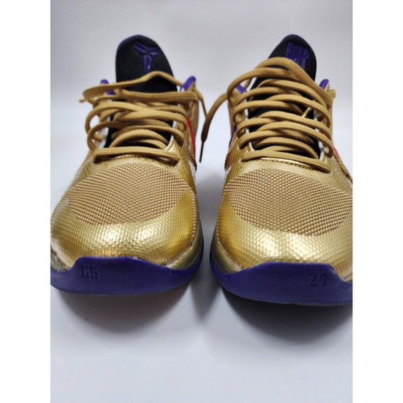 Nike Kobe 5 Protro Undefeated Hall of Fame Gold Purple DA6809-700 Mens Size 9 main image 6